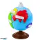 Interactive educational globe for toddler rotating continents image 1