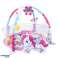 Lernmatte für Babys Bällebad 3in1 Einhorn rosa Bild 1