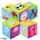 blocs cubes colorés lettres éducatives animaux science 8ele. photo 1