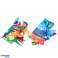 Ensemble de livres éducatifs sensoriels colorés doux pour tout-petit 4 pcs photo 1