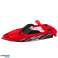 Bateau à moteur RC Blanc Rouge 15cm photo 2
