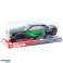 Coche deportivo Drive Carrocería brillante Negro Líneas Verdes fotografía 3