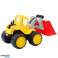 Tractopelle Enfants Chargeuse de Sable Véhicule de Construction Jaune photo 2