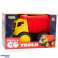 Grand camion à benne basculante pour enfants Sand Construction Vehicle Rouge Jaune photo 3