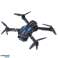 Remote Control Drone LU800 Camera LED Light Blue image 1