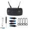 Remote Control Drone LU800 Camera LED Light Blue image 2
