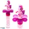 Soap Bubbles Unicorn Rotating Flower LED Light 20cm Mix image 1