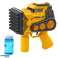 Savon de construction Pistolet à bulles 56 trous Liquide Jaune photo 1