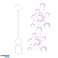 Soap bubble liquid with wand large bottle 1L image 1