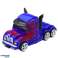 Kravas automašīnas auto robots 2in1 Drive Red Patterns Blue attēls 2