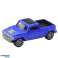 Set di rimorchi per auto e camper in metallo blu foto 3