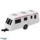 Set di rimorchi per auto e camper in metallo blu foto 4