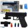 Wasserballpistole Schaumstoff Pfeile Laser Schwarz Bild 1