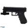 Wasserballpistole Schaumstoff Pfeile Laser Schwarz Bild 2