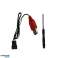 Grote Pistol Karabijn W12 Elektrisch Water LED Grijs 60cm foto 2