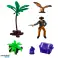 Set von Cowboy Figuren Western Wagen Pferde Cowboy Palmen Bild 2