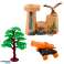 Cowboy Set Figurer Vilda Västern Cowboy Boat Cannon bild 1