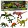 Set di figurine di dinosauro Gambe mobili bocche 6 pezzi foto 1