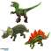 Set di figurine di dinosauro Gambe mobili bocche 6 pezzi foto 5