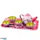 Kaffee Tee Set für Kinder Kätzchen aus Metall Rosa 15el Bild 4