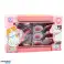 Kaffee Tee Set für Kinder Kätzchen aus Metall Rosa 15el Bild 5