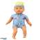 Baby Doll синій одяг з візерунками шапочка з вушками 31см зображення 1