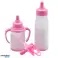 Set Für Babys: Puppen, Flaschen, Verschwinden Milch, Schnuller Bild 1