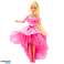 Pop Anlily Glitter Baljurk Roze Beweegbare Ledematen Blond Haar foto 1