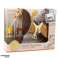 Horse With Long Mane Saddle Cup Brush Accessories Brown image 3