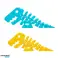 dinosaure fidget puzzle puzzle 3d flexible mélange photo 2
