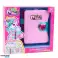 Secret Diary Vorhängeschloss Notizbuch Schließfach Schlüssel Zubehör Rosa Bild 5