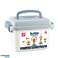 Set Schneeflocken Bausteine im Koffer 140 Teile Bild 2