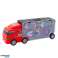 LKW mit Garage mit Autos Launcher 3 Stück Rot Bild 2
