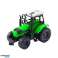 Conjunto de tractor tractor agrícola con sembradora máquina agrícola fotografía 4