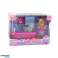 Spielfiguren-Set mit Badewanne und weißem Hund rosa Bild 2