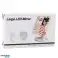 Cosmetic mirror 16 LEDs with stand adjustable black image 3