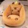Capybara pluche fauteuil met eend bruin 50x45cm foto 2