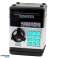 ATM Safe Piggy Bank Lights Sounds PIN Code Black image 1