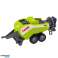 Set Tractor con Cargador y Empacadora Agrícola Rojo fotografía 3