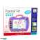 Magnetisches Whiteboard mit Schieberegler Stempel Muster Rosa Bild 3