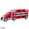 Ausklappbares Truck Set mit Rennstrecke 6 Autos Bild 1