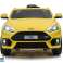 Batteriebetriebenes Auto Ford Focus RS Gelb Bild 3