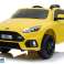 Batteriebetriebenes Auto Ford Focus RS Gelb Bild 5
