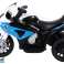 BMW S1000RR Battery-Powered Motorcycle Tricycle Blue image 2
