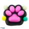 NEL 26212 Squishy Sensory Squishy Gato Ratón Negro-Rosa fotografía 2