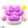 Squishy Cat Paw Anti-Stress Sensory Squishy Stars Purple nuotrauka 2