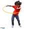 Hula Hoop με τρουκς πτυσσόμενο πολύχρωμο 7El διαμέτρου 50cm εικόνα 3
