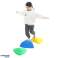 Sensory Educational Path Equivalent Colored Stones 6 pcs image 2