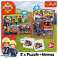 Puzzle 2in1 Memos Feuerwehrmann Team Sam Trefl 93334 Bild 4