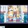 Pussel 2x24 Rolig Bluey BBC Bluey Trefl 34446 bild 1